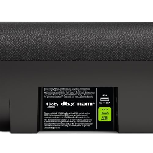 VIZIO 5.1.2 Elevate SE Soundbar, Wireless Subwoofer, Surround Sound w/Dolby Atmos & DTS:X, Bluetooth Speaker, QuickFit™ Compatible – SL512X-08 (New