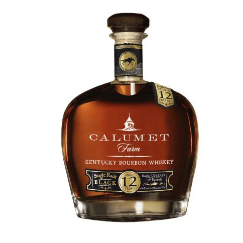 Calumet Farm 12 Year Old Single Rack Black Bourbon Whiskey - Nestor Liquor