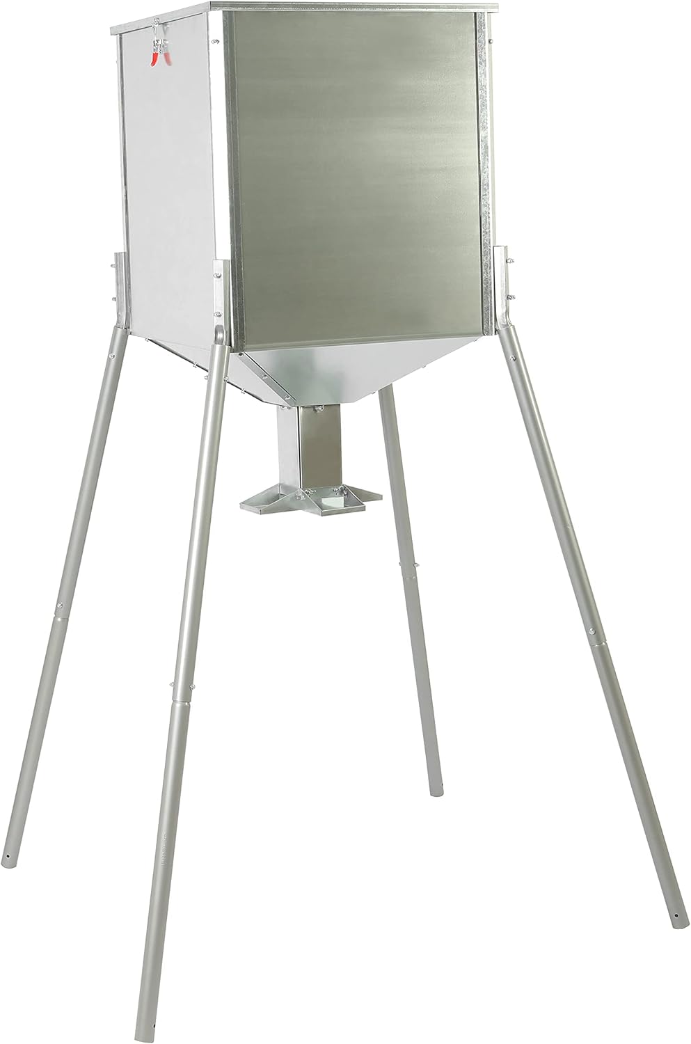 Gravity Deer Feeder w/o Foot Kit Hunting Big Game 450 LB Large Capacity Galvanized Steel