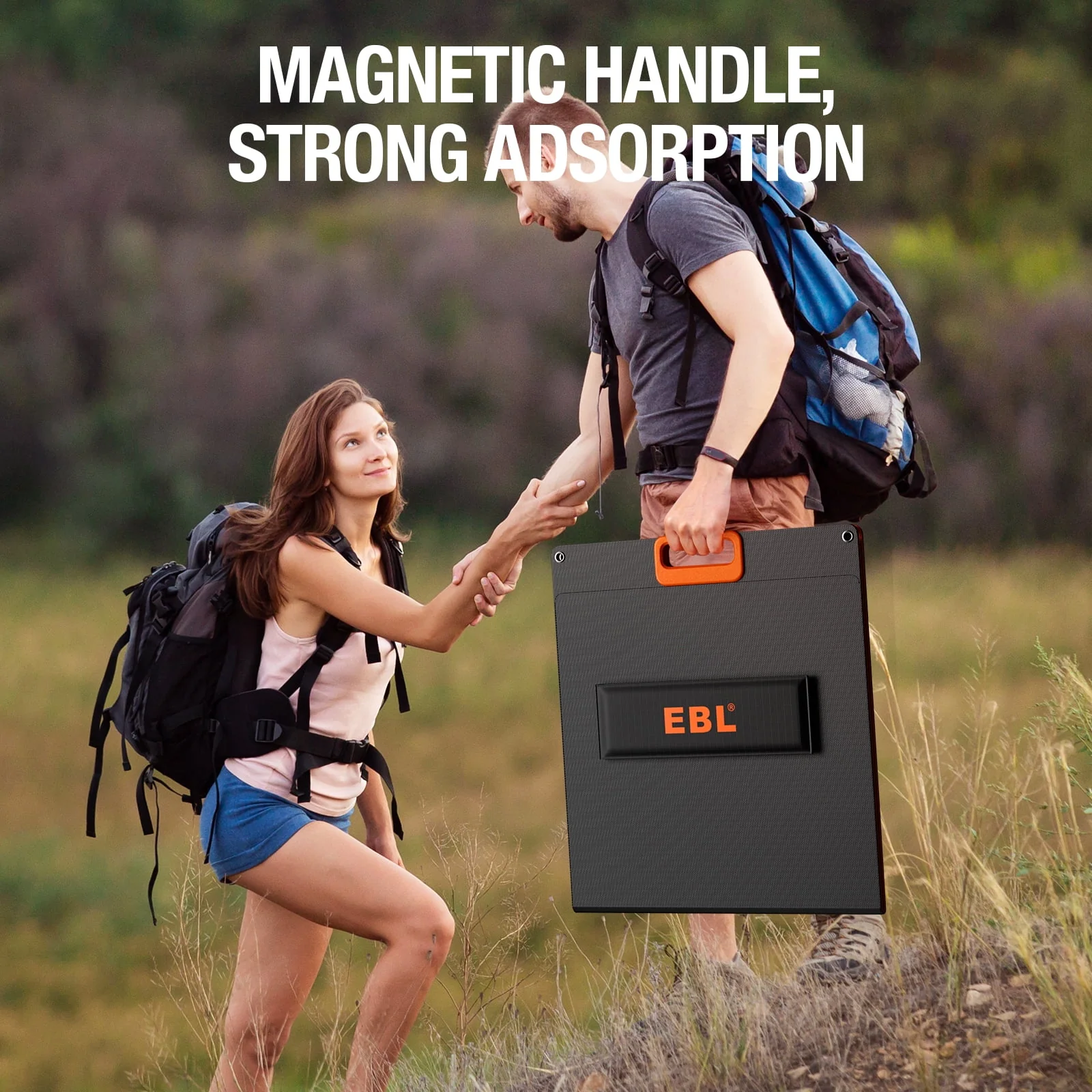 EBL Portable Power Station Voyager, 110V/1000W Solar Generator (Surge 2000W), 999Wh/270000mAh Lithium Battery for Outdoor Home Emergency