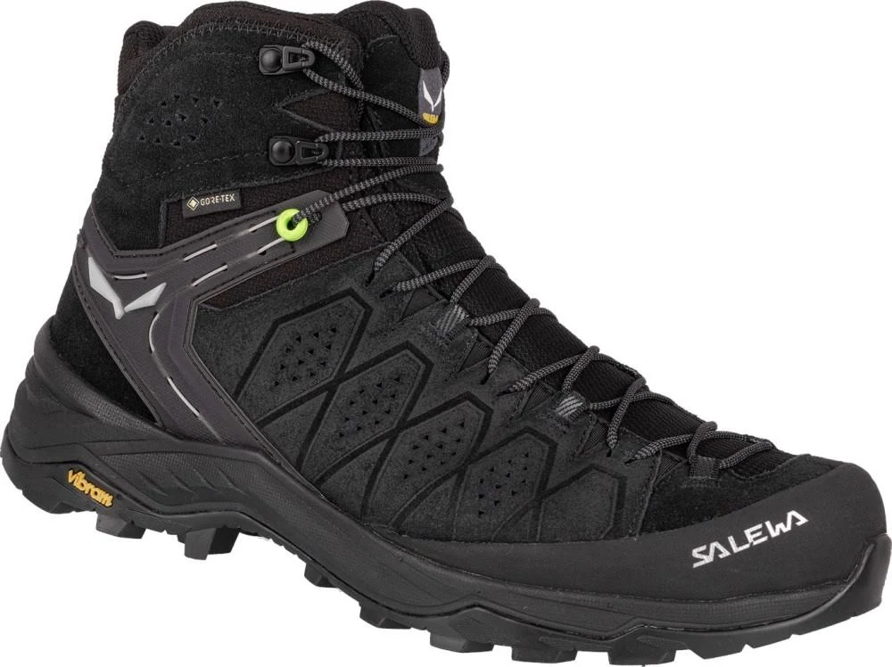 Salewa Men&s Alp Trainer 2 Mid GTX - Black/Black - 11.5