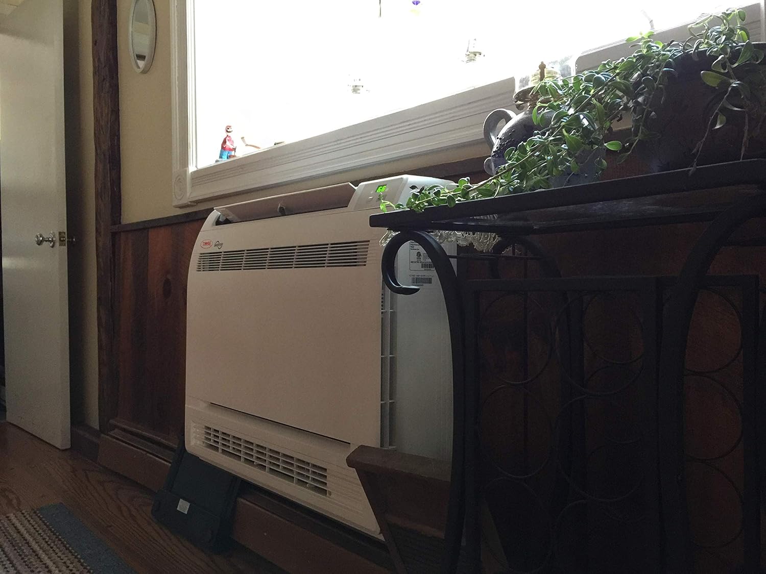 Ductless mini split air Conditioner Heat Pump YMGI 24000 BTU 2 Zone 12000+12000 Floor Mount system with 25 Ft Line set for Home, Residential