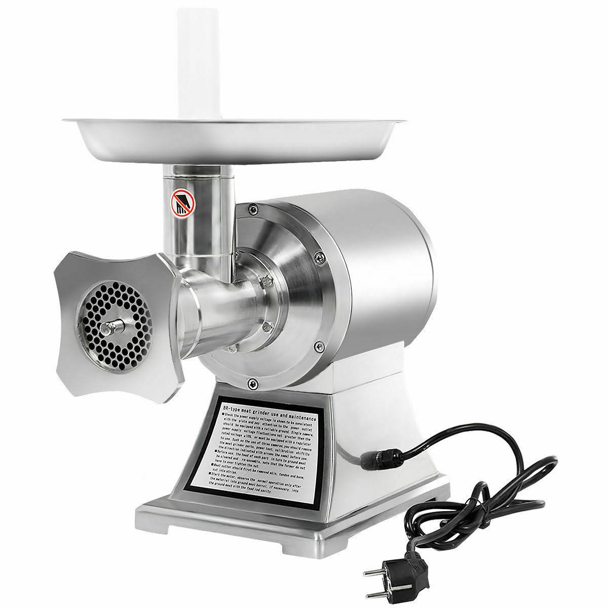 1100W Stainless Steel Heavy Duty #22 Electric Meat Grinder