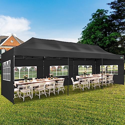 COBIZI 13x26 Pop Up Tent 13x26 Canopy with Sidewalls Heavy Duty Canopy Party Tent for Parties