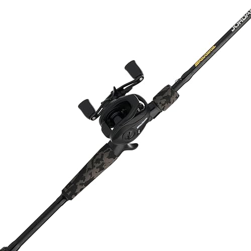 Abu Garcia Jordan Lee Low Profile Baitcast Reel and Fishing Rod Combo