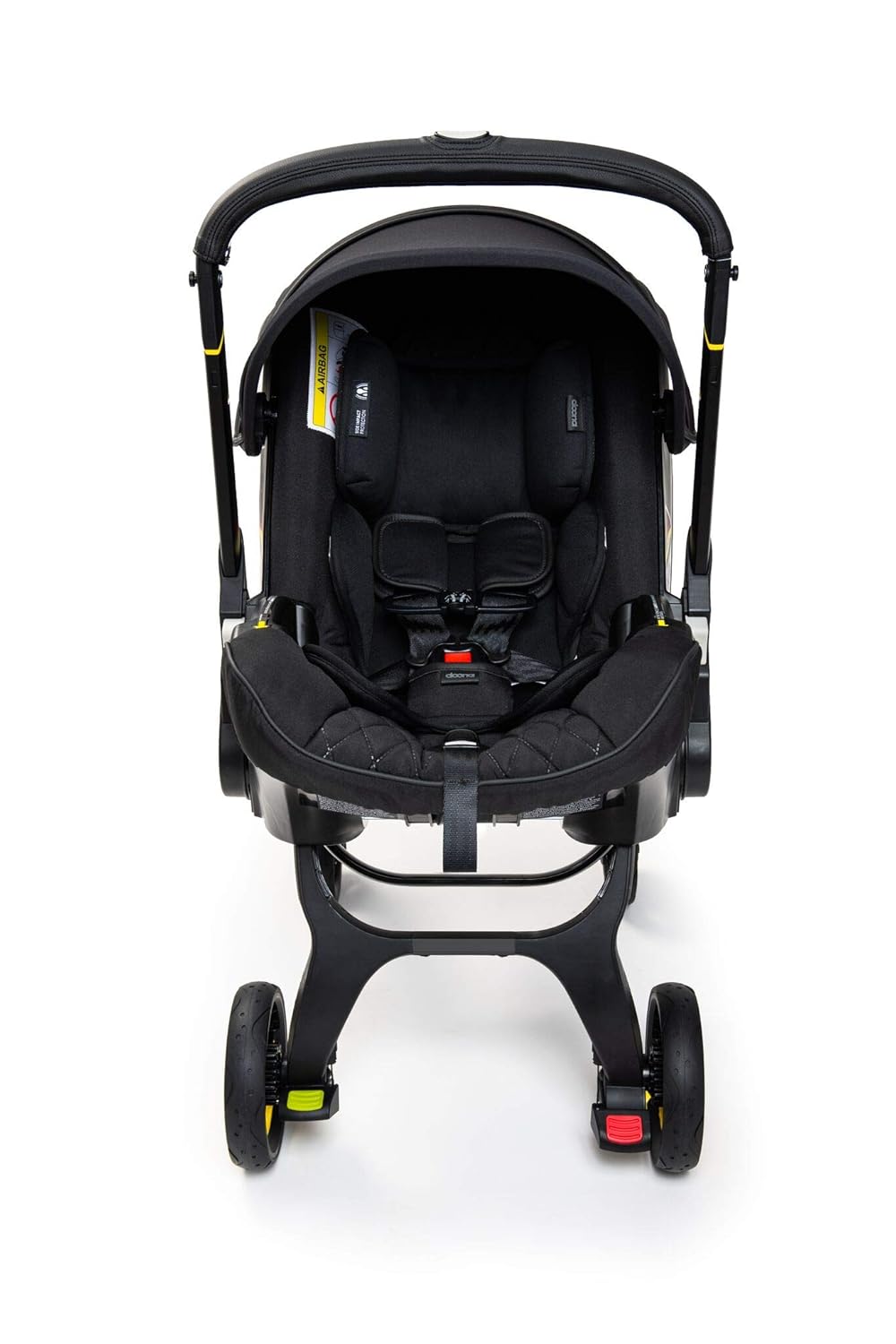 Doona Car Seat & Stroller, Safe and Supportive Travel System - Midnight Edition