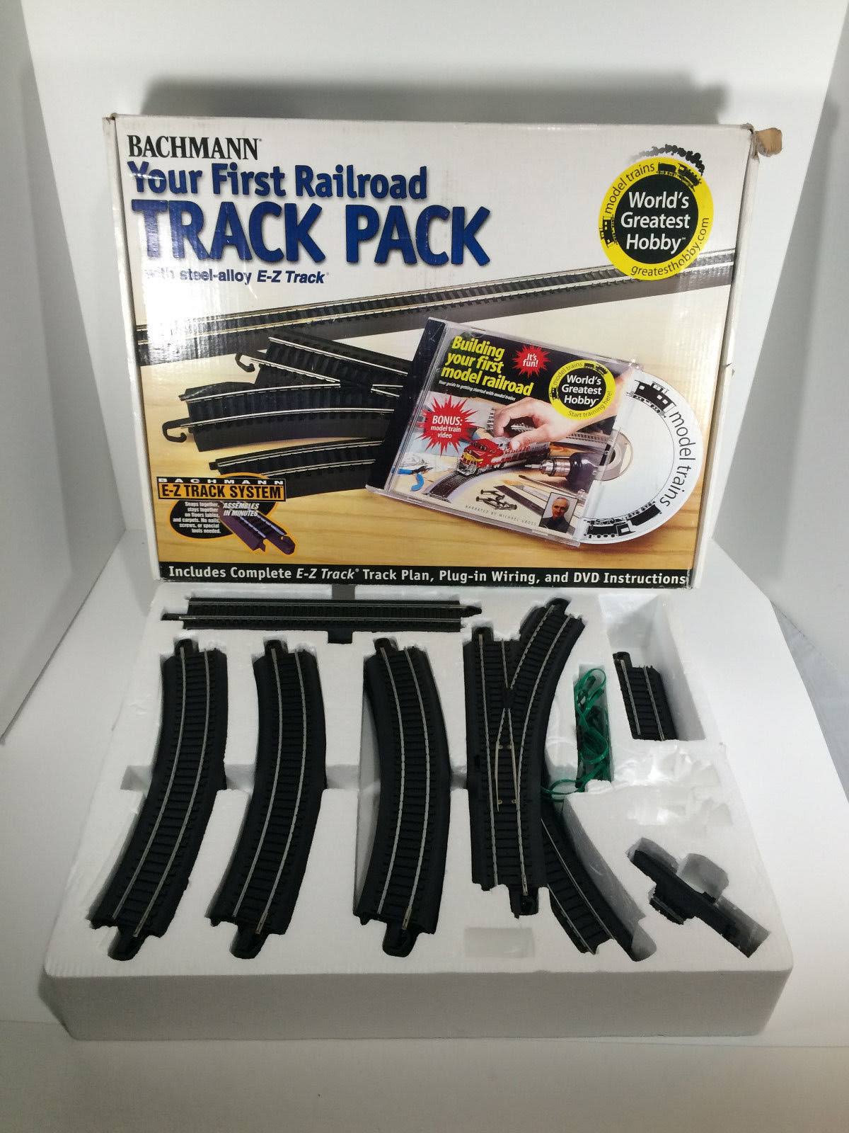 Bachmann Trains E-Z Track Deluxe Track Pack HO Scale