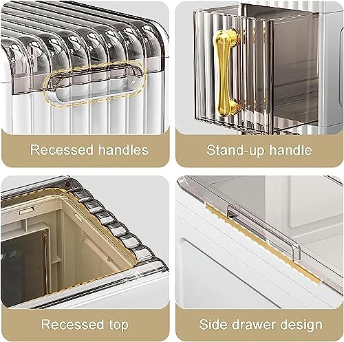 Bathroom Floor Cabinet stackable storage drawers Floor Standing Cabinet Unit Bathroom Storage