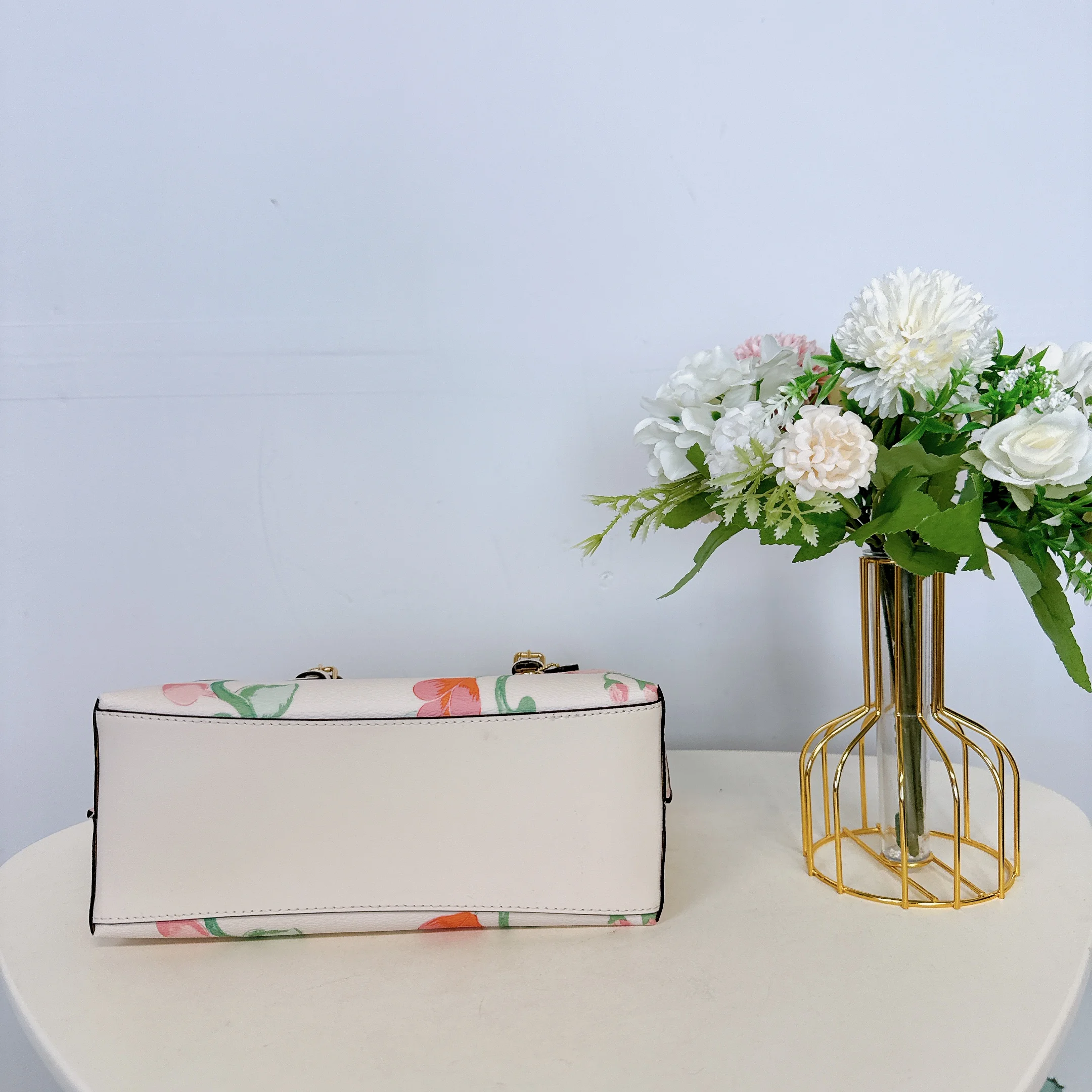 Coach C8217 Mollie Tote 25 With Dreamy Land Floral Print IN Chalk Multi