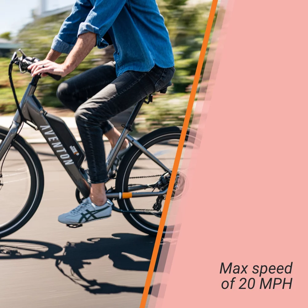 Aventon CEB860L 40V Electric Bike for Adults Powered By Power Share, Fast eBikes for Adults 20 MPH, Commuter Bike with Pedal Assist