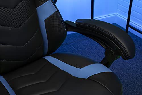 RESPAWN 110 Pro Gaming Chair - Gaming Chair with Footrest, Reclining Gaming Chair, Video Gaming Computer Desk Chair, Adjustable Desk Chair