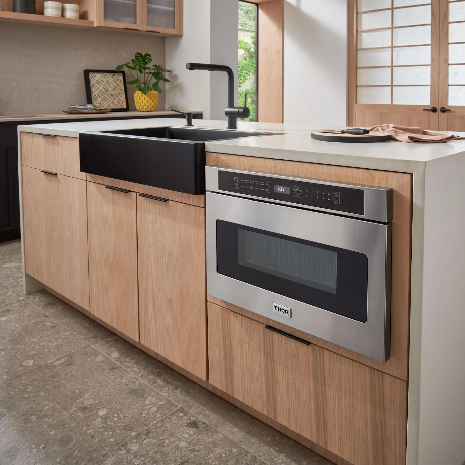 THOR KITCHEN TMD2401  BUILT IN MICROWAVE
