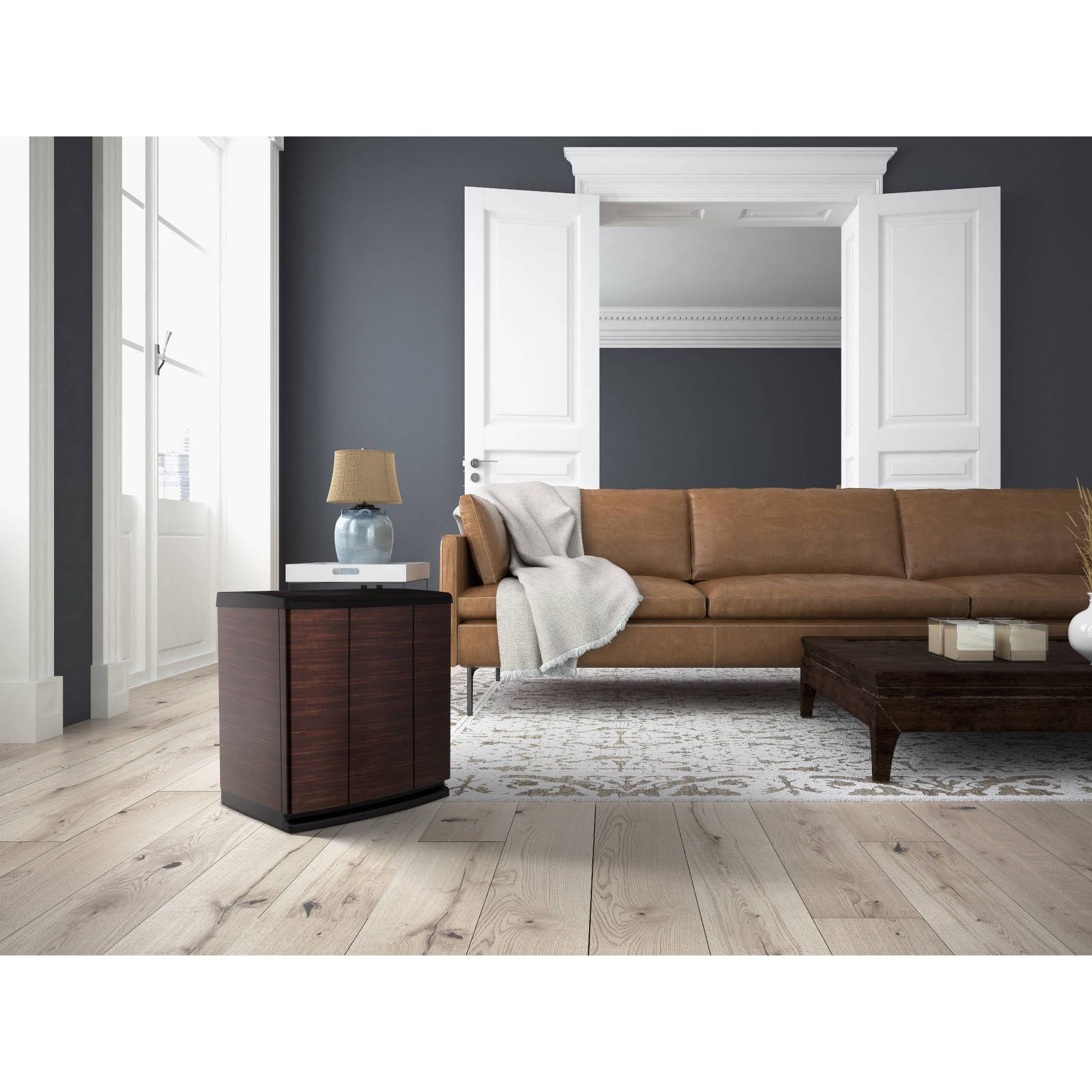 Aircare Console Evaporative Humidifier, Brown