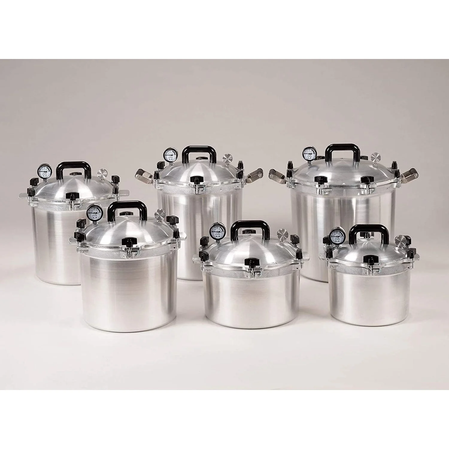 All American Pressure Cooker Canner for Home Stovetop Canning, USA Made for Gas or Electric Stoves, 10.5 quarts
