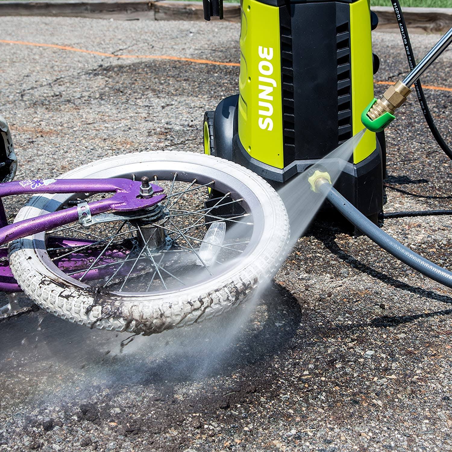 Sun Joe Spx3001 2030 PSI 1.76 GPM 14.5 Amp Electric Pressure Washer with Hose Reel,