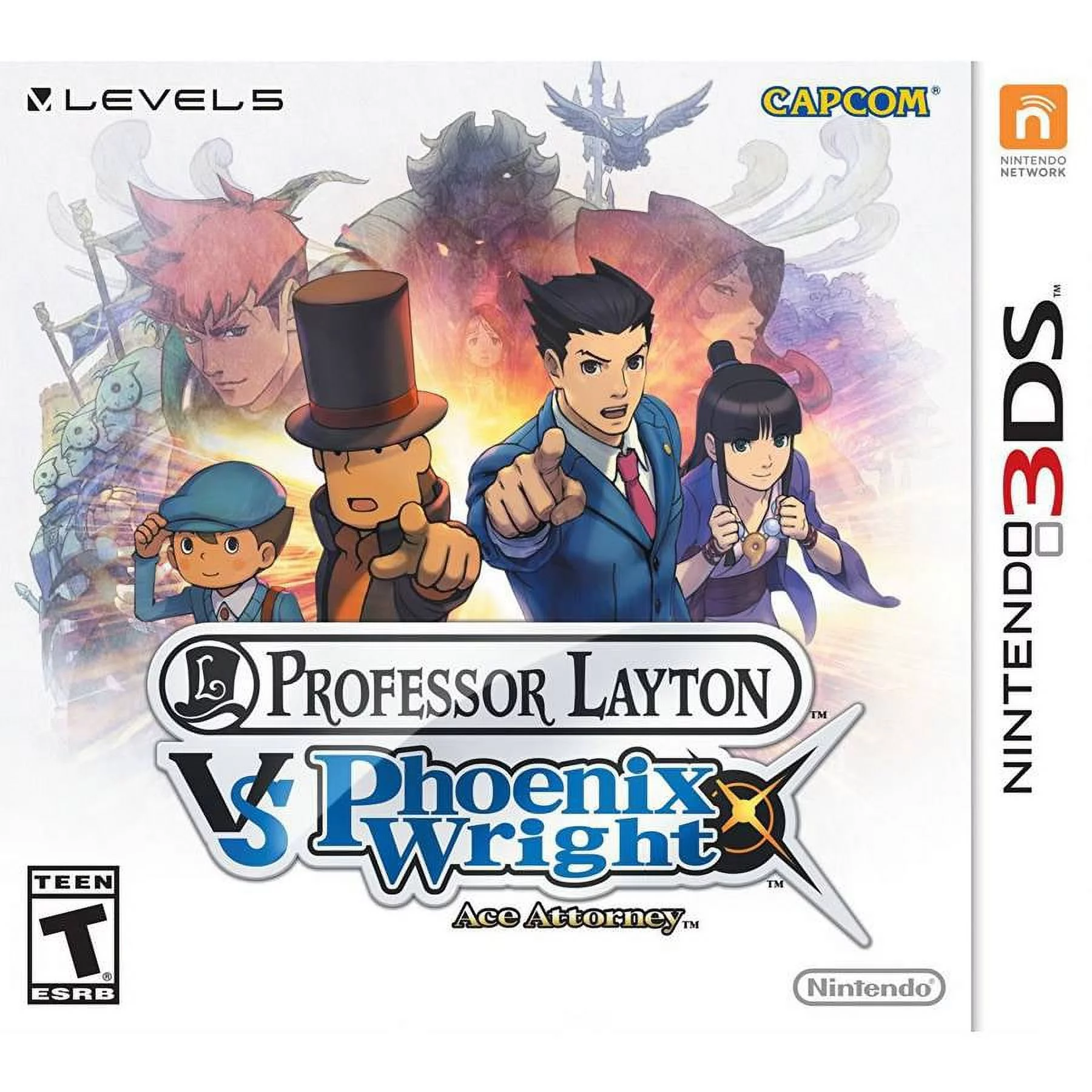 Professor Layton vs Phoenix Wright Ace Attorney - Nintendo 3DS
