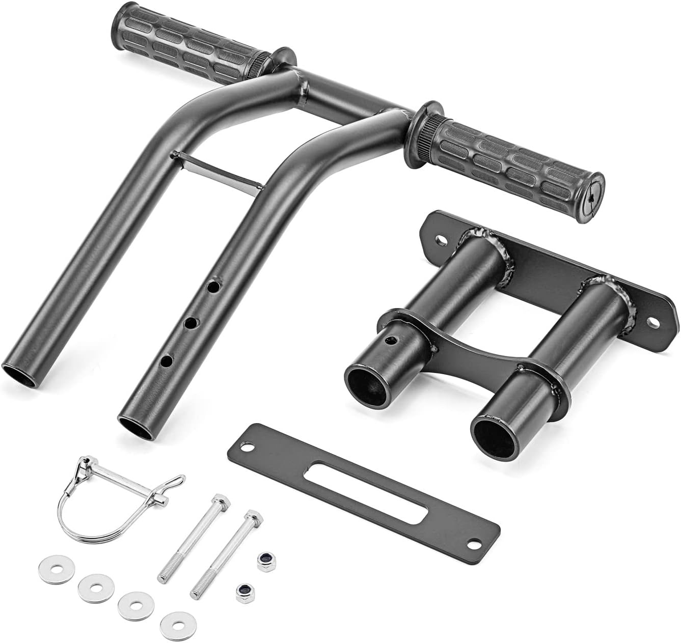 WeiSen Adjustable Front Passenger Grab Handle Compatible with 2017-2021 Can Am Maverick X3