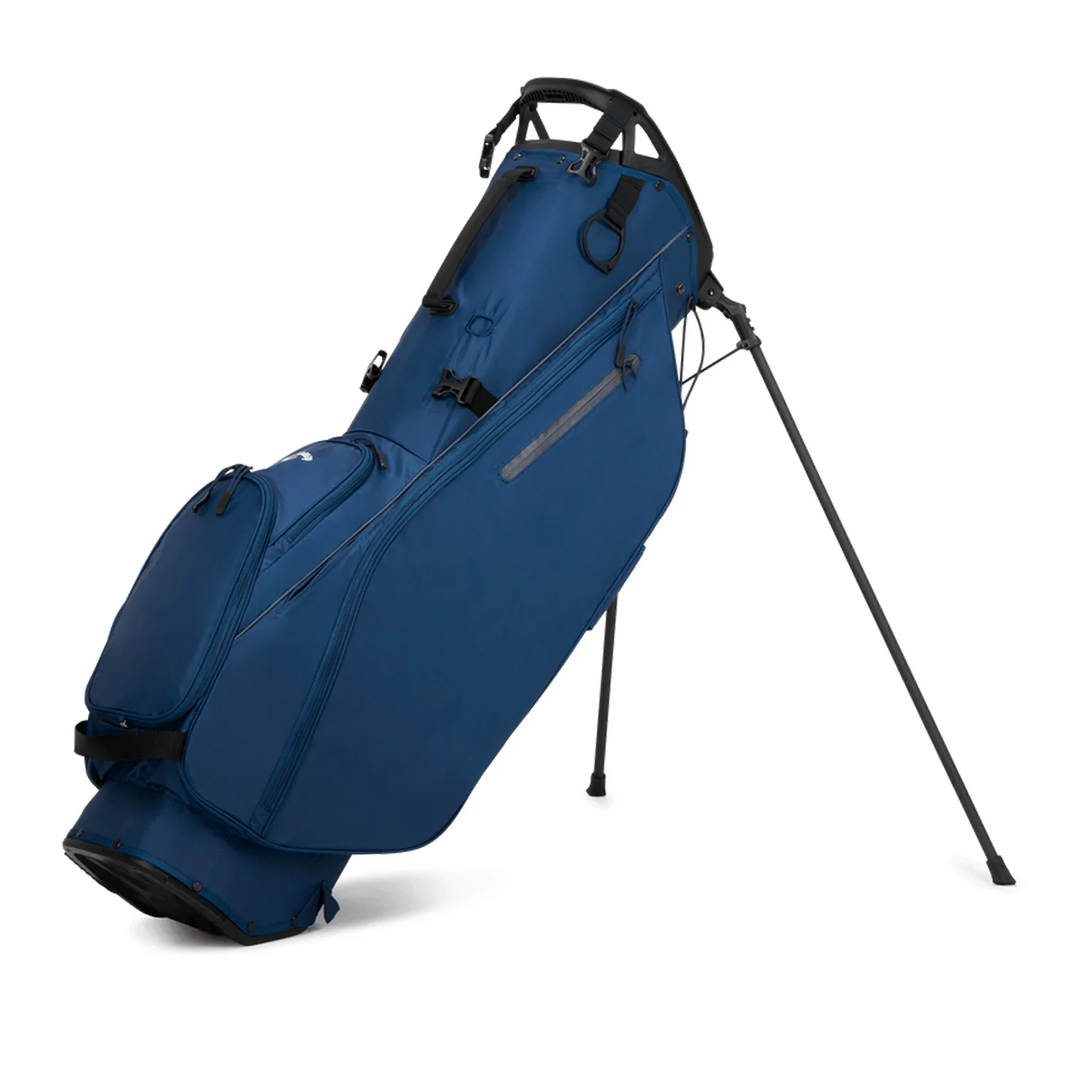 NEW 2023 Custom Callaway Hyper Lite Zero Navy Double Strap Stand Golf Bag - Curated Treasures Market