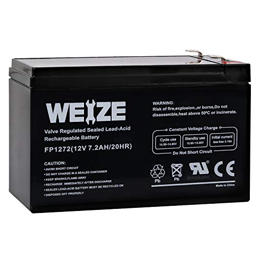 Weize 12V 100Ah TM Bluetooth LiFePO4 Lithium Battery, Built-in 120A BMS