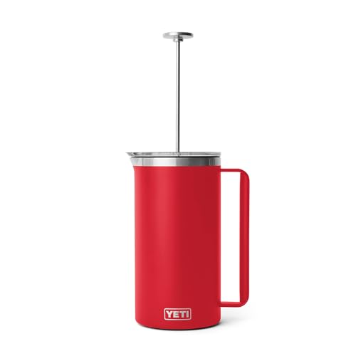 YETI Rambler French Press Coffee Maker, with GroundsControl Filter