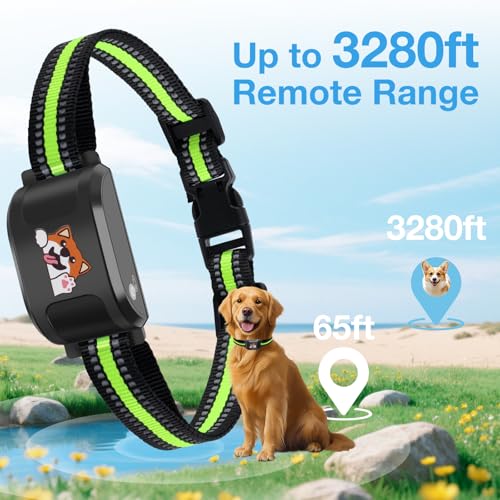 GPS Wireless Dog Electronic Fence & Dog Training Collar, Fence with GPS Tracker