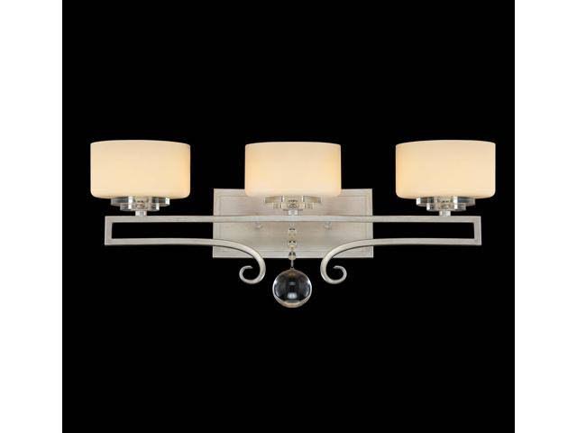 Savoy House 8-257-3-307 - Rosendal 3 Light Bath Bar, Silver Sparkle