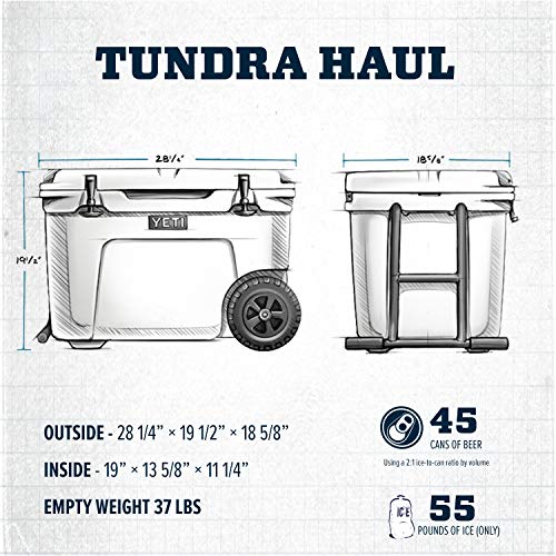 YETI Tundra Haul Wheeled Hard Cooler