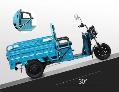 60V 30AH 45AH 52AH 1000W Three wheels triciclo electrico Electric cargo tricycle