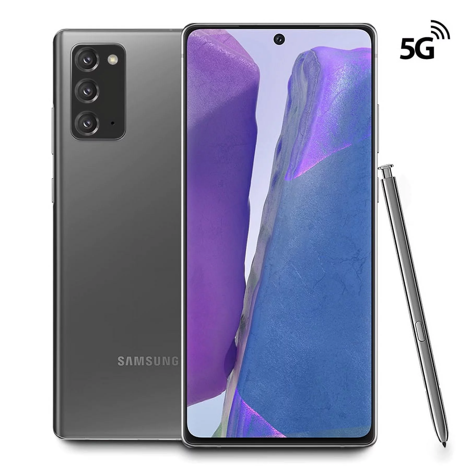 Pre-Owned SAMSUNG Galaxy Note 20 5G N981U 128GB Mystic Gray Fully Unlocked Smartphone (Refurbished: Good)