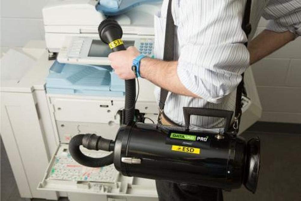 MetroVac 117-117261 Model DV3ESD1 DataVac 3 ESD Safe 2-Speed Maintenance System,1.7 Peak HP Motor, 7.5 Amps, 900 Watts, 100 CFM Airflow