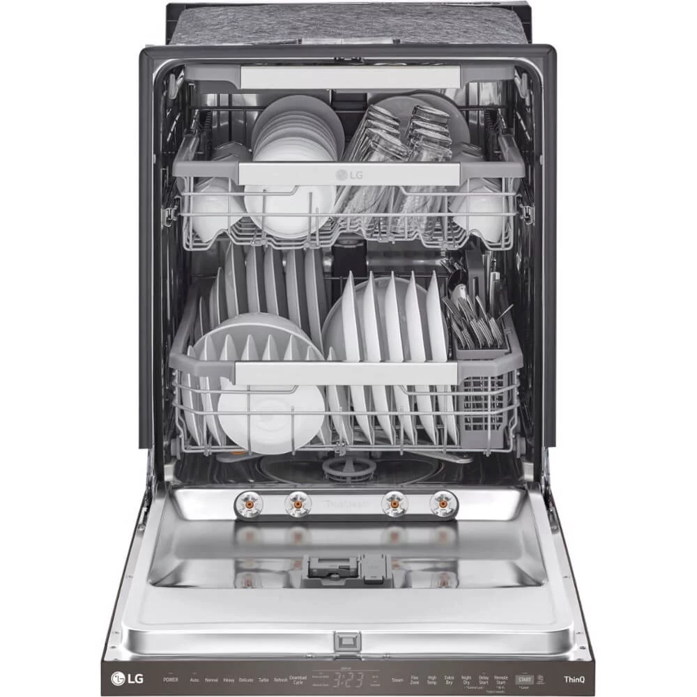 Lg Ldps6762 24" Wide 15 Place Setting Energy Star Rated Built-In Dishwasher - Stainless