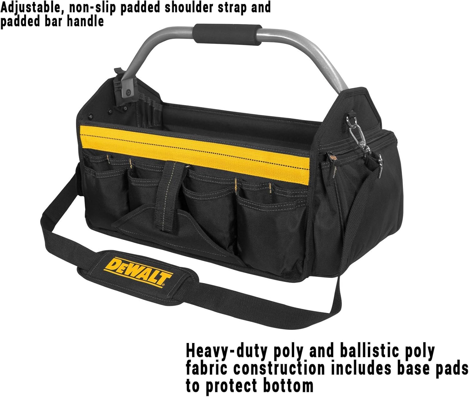 DEWALT DG5597 Open Top Tool Carrier, 18 In., 33 Pocket