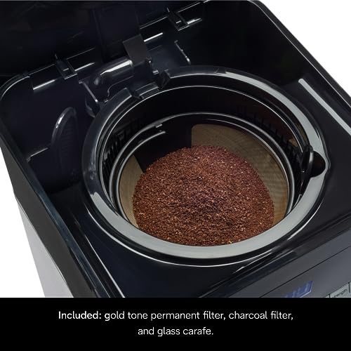 Braun BrewSense 12-Cup Drip Coffee Maker, Stainless Steel - PureFlavor & Fast Brew System - Three Brew Modes - 24-Hour Programmable Timer
