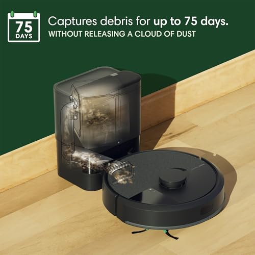 iRobot Roomba 104 Combo Robot Vacuum & Mop with AutoEmpty Dock - Amazon Exclusive, Self-Empties for 75 Days, Intense Power-Lifting Suction, LiDAR