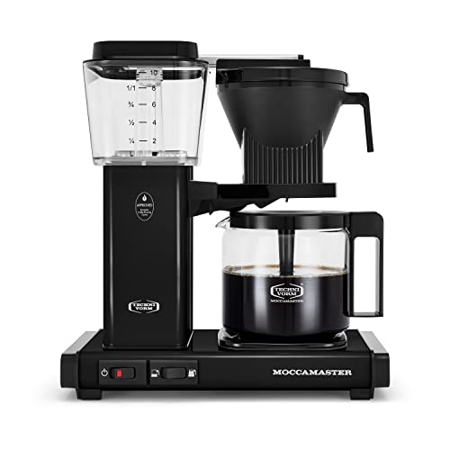 Technivorm Moccamaster 53941 KBGV Select 10-Cup Coffee Maker, Polished Silver, 40 ounce, 1.25l