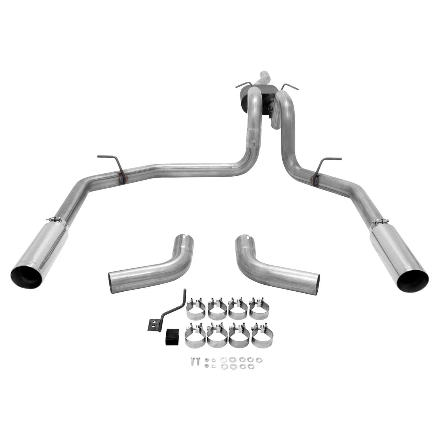 Flowmaster 817663 Cat-back System 409S - Dual Rear/Side Exit - American Thunder - Aggressive Sound