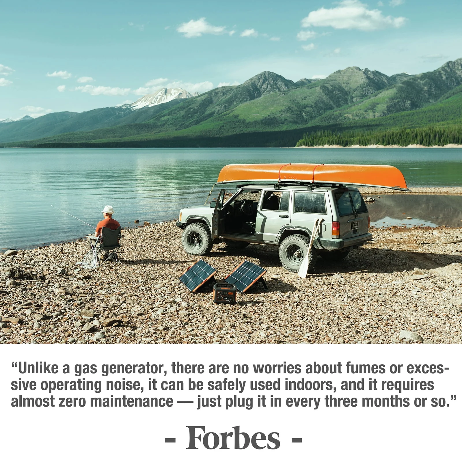 Jackery Explorer 1000 Portable Power Station, 1002Wh Capacity with 3x1000W AC Outlets (Solar Panel Optional)