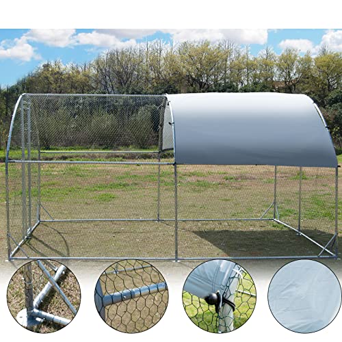 Large Metal Chicken Coop