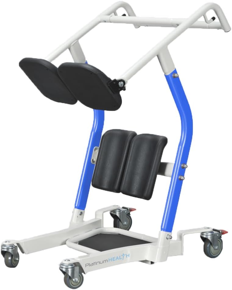 Platinum Health OptiMove Stand Assist Lift. Sit-to-Stand Standing Transfer Lift-Fall Prevention Patient Transfer Lifter-Helps Reduce Caregiver