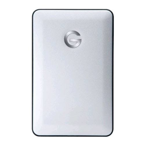 G-Technology G-DRIVE Mobile USB 1TB Portable External Hard Drive (Silver)