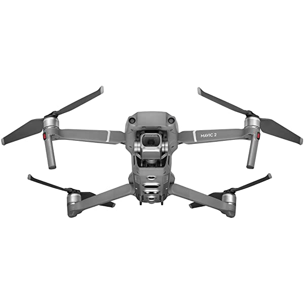 DJI Mavic 2 Pro - Drone Quadcopter UAV with Hasselblad Camera 3-Axis Gimbal HDR 4K Video Adjustable Aperture 20MP 1" CMOS Sensor, up to 48mph, Gray