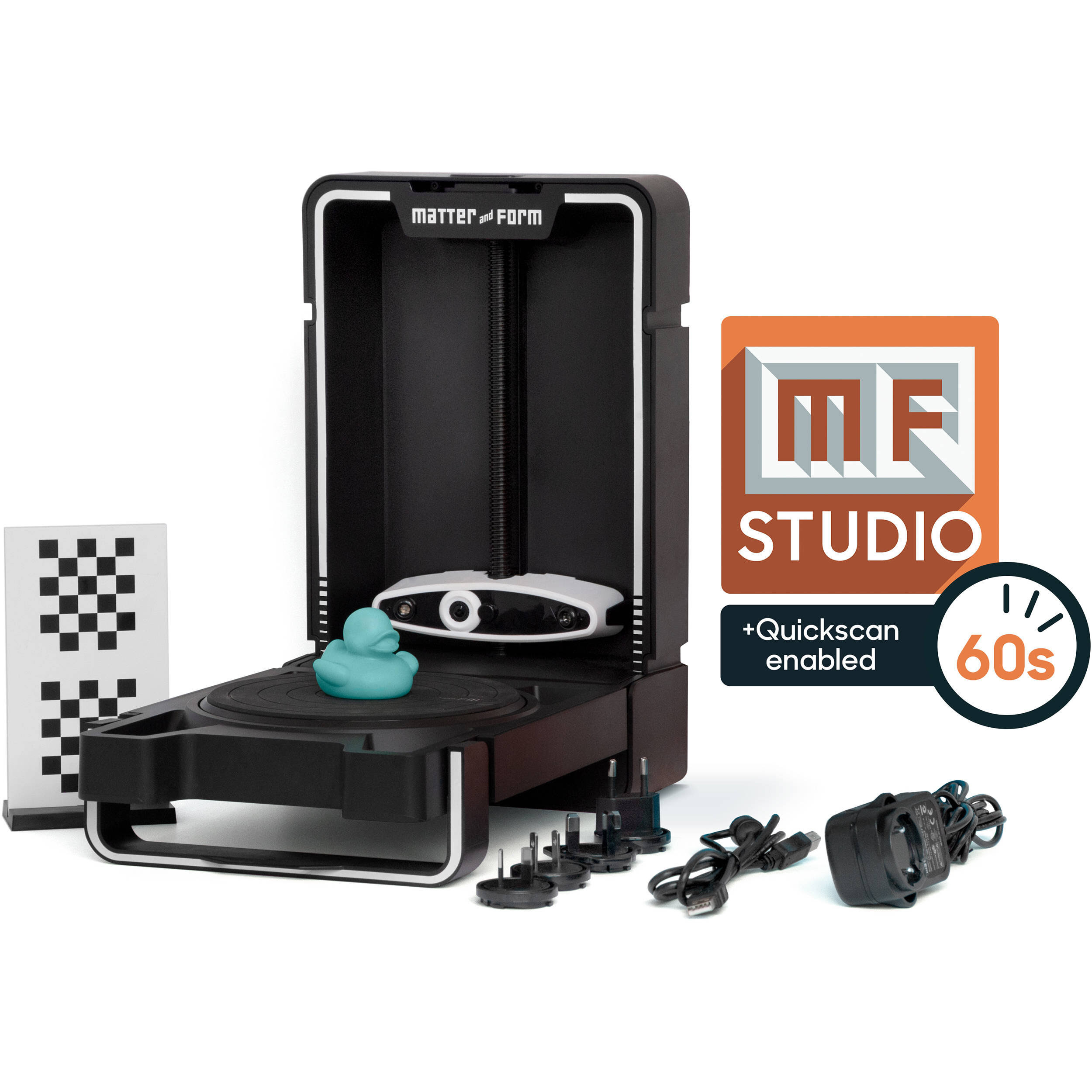 Matter and Form 3D Scanner V2 +Quickscan MFS1V2