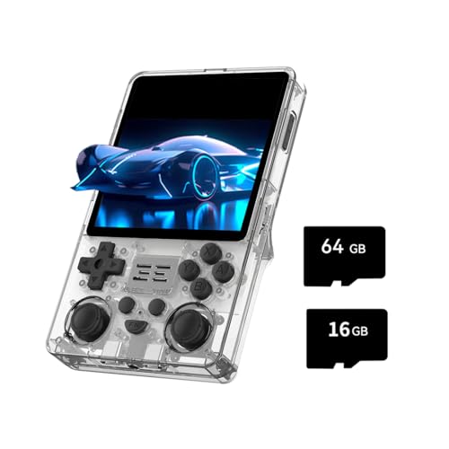 RGB20SX Handheld Game Console with 10000 Gmaes, 4-Inch IPS Open Source Linux Retro Portable Gaming Console