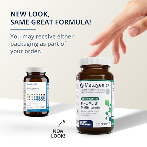 Metagenics PhytoMulti Multivitamin Without Iron - Daily Multivitamin for Overall Health & Aging - 20+ Essential Vitamins & Minerals - with Vitamin B6