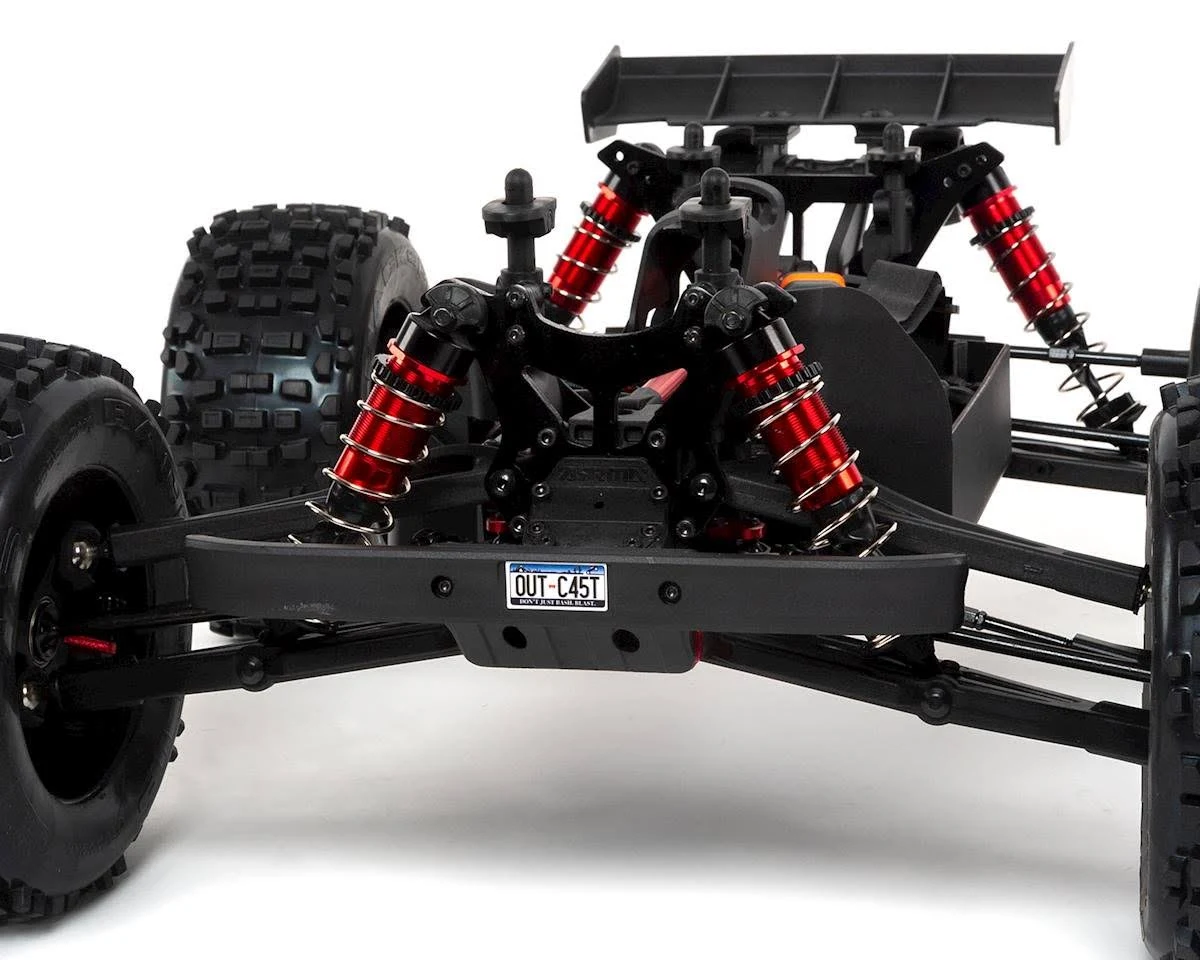 Arrma Outcast 6s 4WD BLX 1/8 Stunt Truck RTR Silver