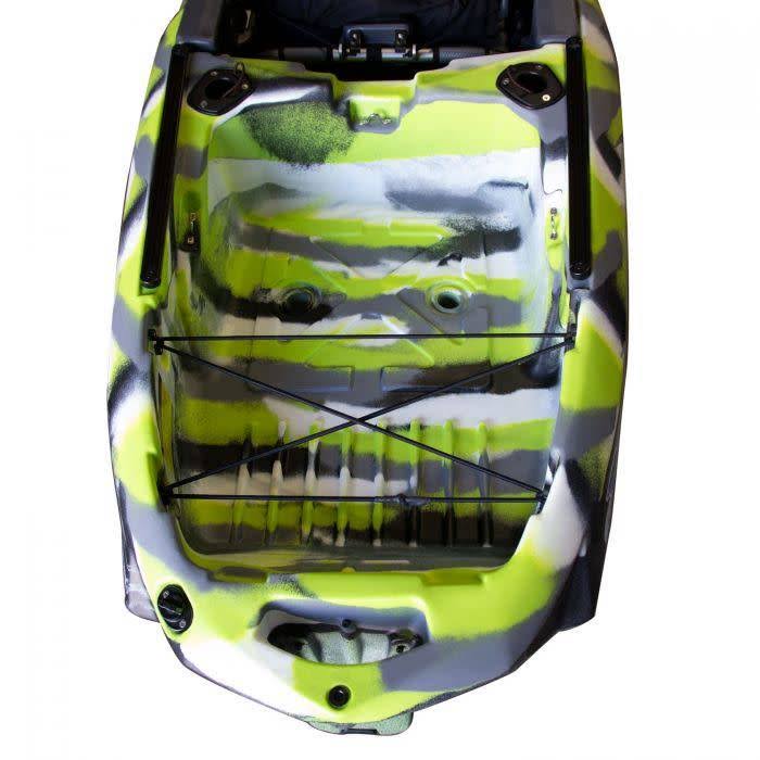 3 Waters Big Fish 105 Fishing Kayak Package, Urban Camo