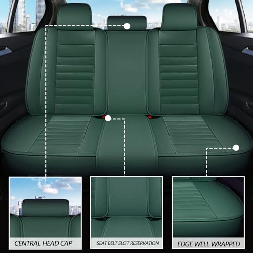 ARAZI 5 Full Set Seat Covers for Hyundai Venue 2020-2024, Premium Breathable Seat Protector Covers