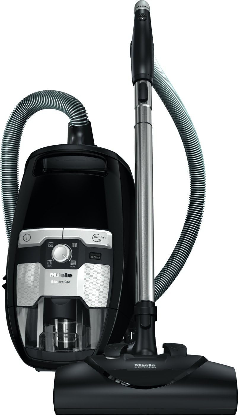 Miele Blizzard CX1 Cat & Dog Bagless Canister Vacuum, Lotus White