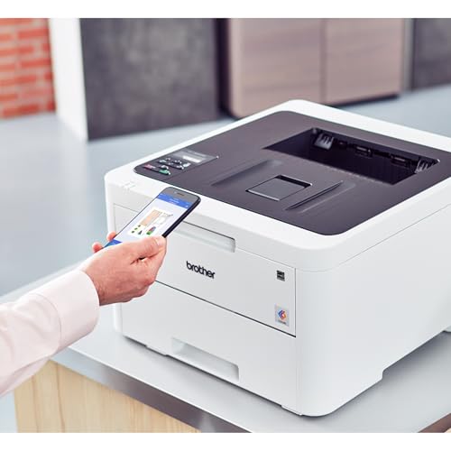 Brother HL-L3230CDW Compact Digital Color Printer Providing Laser Printer Quality Results with Wireless Printing and Duplex Printing