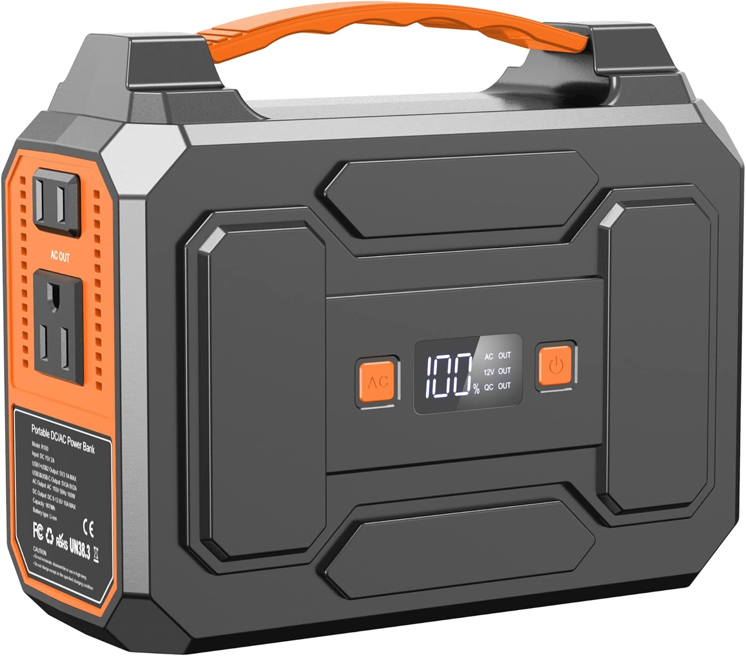 Portable Power Bank with AC Outlet, 146Wh/39600mAh 110V/100W Laptop Charger Battery Backup